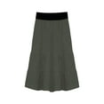 thumbnail image 4 of Girl's 4 Tiered Cotton Twill Mid-Calf Skirt, 4 of 6
