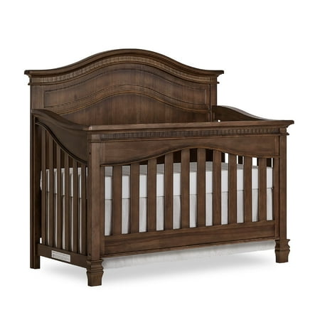 UPC: 0693892467381 | Evolur Cheyenne 5-in-1 Full Panel Convertible Crib Antique Brown
