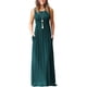 thumbnail image 1 of Vestido largo suelto sin mangas de verano para mujer Vestido largo casual con bolsillos Xemadio FSHY034-22, 1 of 3