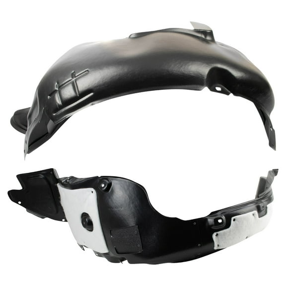 TRQ Front Inner Fender Liner Set Fits Select 2012-2015 Volkswagen Jetta VW1248122 VW1249122