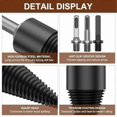 thumbnail image 3 of 12-Piece Log Splitter Kit with 9 Accessories, Heavy Duty Electric Drill Attachment for Firewood Processing, 3 of 3