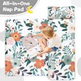 thumbnail image 4 of Pioneer Flower Floral Print Pattern Toddler Nap Mats for Kids Preschool,Sleeping Mat Bag or Kids,Toddler Sleeping Bag,Toddler Nap Mat or Daycare, 4 of 6