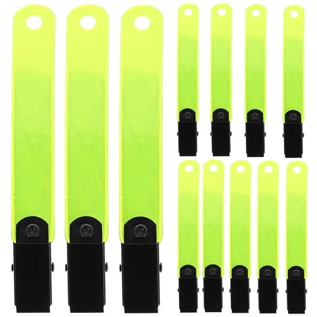 

24Pcs Trail Marking Clip Glow Clips Large Clips Hiking Accessories Reflector Clips For Tree