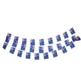 thumbnail image 1 of 30 banderines colgantes de 10 hilos, banderas de países y del mundo, para decoración de fiestas., 1 of 5
