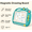 Light Green, variant on OKKVV Magnetic Drawing Board for 3+Years Old Kids, Erasable Doodle Writing Tablet, Portable Magnet Sketch Pad Toy for Toddlers, for Home Kindergarten Travel Use, 10.8 x 8.4 x 0.7 in Red