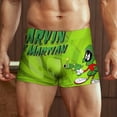 thumbnail image 2 of Looney Tunes Marvin The Martian Mens Boxer Briefs Active Stretch Breathable Underwear, Comfortable Gym Boxer Briefs, 2 of 7