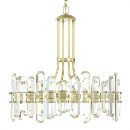 

Wastdale Mews Six Light Chandelier-Polished Nickel Finish Bailey Street Home 49-Bel-3131841
