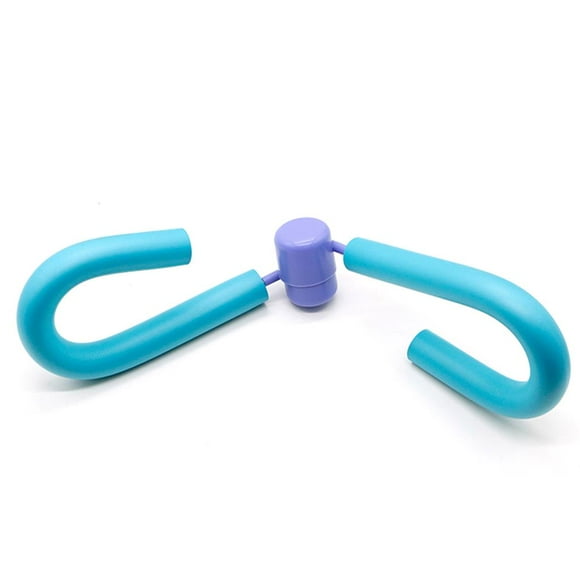 untoiry PVC Leg Thigh Exercisers Gym Sports Thigh Master Leg Muscle Arm Chest Waist Exerciser Workout Machine Gym Home Fitness Equipment Blue
