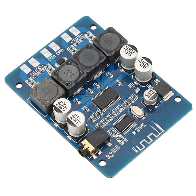 Módulo amplificador de audio de canal, placa amplificadora de potencia digital, placa amplificadora de potencia, placa decodificadora AUX, diseño aerodinámico