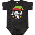 thumbnail image 3 of Inktastic Christmas Littlest Elf Holiday Boys or Girls Baby Bodysuit, 3 of 5