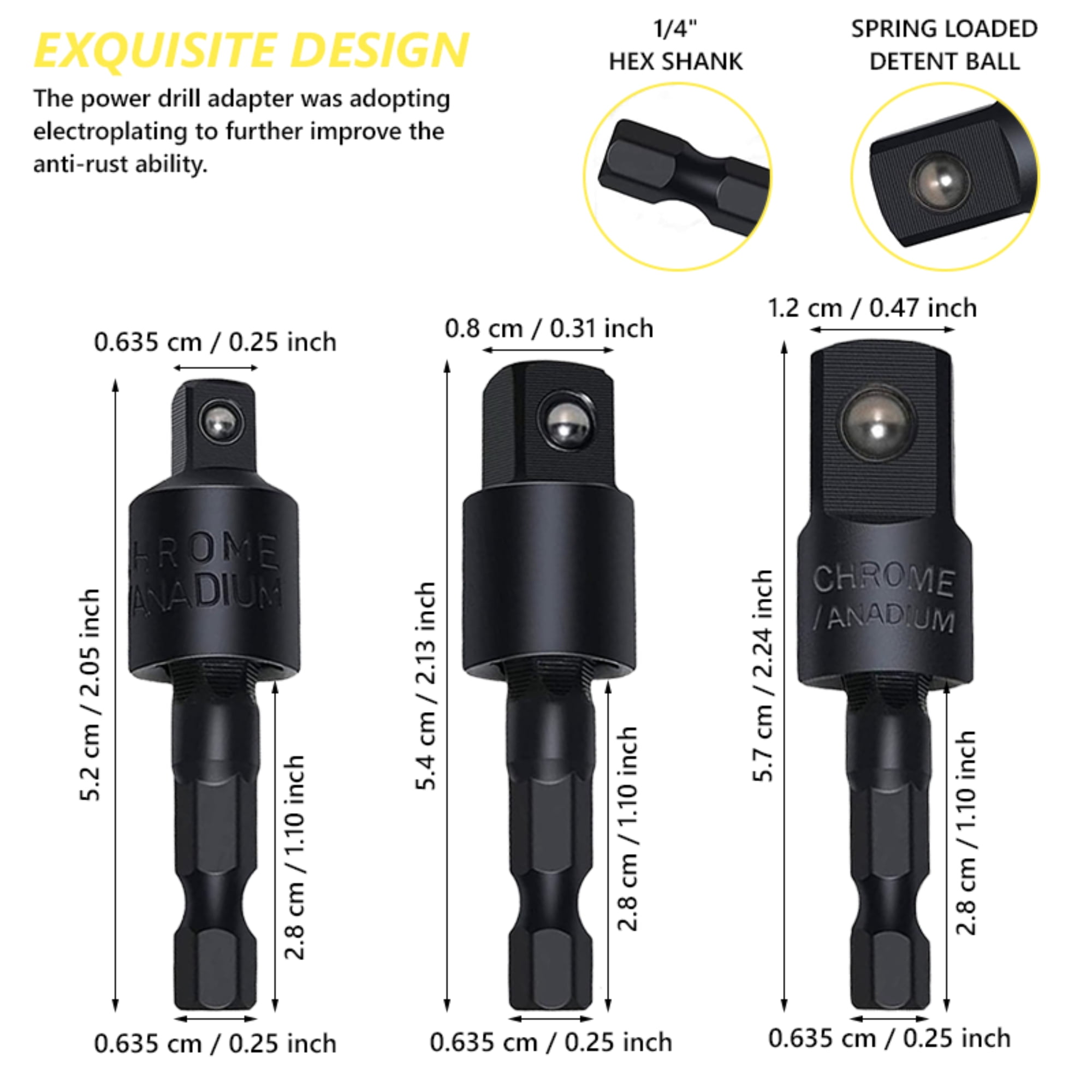 Flexible Drill Bit Extension Set, Includes 105° Right Angle Drill, Bendable Drill Extension, 3pcs Universal Socket Adapter Set, 6pcs Drill Bit Holder, Screwdriver Bit Kit