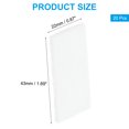 thumbnail image 2 of Uxcell 20Pcs Aroma Pads, Humidifier Replacement Filter Pad, White 1.69 x 0.87 inch, 2 of 5