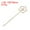 Rose Gold, variant on Uxcell Metal Cocktail Toothpicks Star Shape Drink Pick Cocktail Skewer 9Pack(Silver)