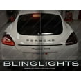 thumbnail image 2 of For Porsche Cayman Murdered Out TailLight Overlays Kit Tinted TailLamp Film Lense Protection Covers, 2 of 5