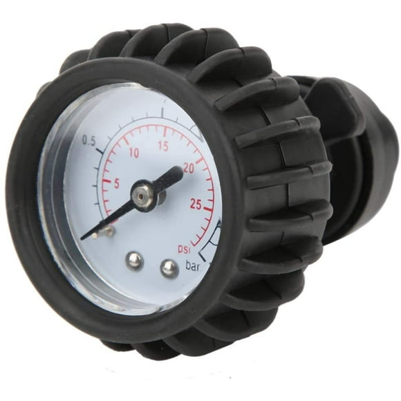 Huggegwe Manomètre de Bateau Gonflable, Baromètre de Bateau Gonflable pour Kayak, Baromètre de Kayak, Manomètre de Pression de Bateau Outil de Mesure Accessoires pour Bateau Gonflable en Caoutchouc Kayak Radeau U2537-13045