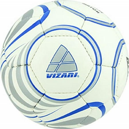 Vizari Optima Match N.F.H.S Ball, White/Blue, Size (Best Match Soccer Ball)