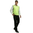thumbnail image 5 of Toptie Training Vests Soccer Pinnies Football Jersey, Pinnies for Soccer Team, Adult / Child-Silver-YM(Child), 5 of 7