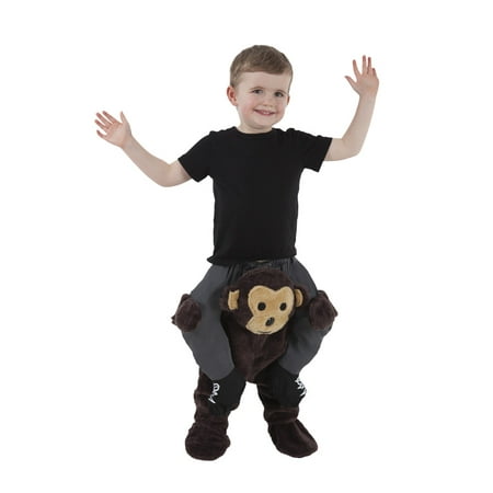 Toddler Boys Carry Me Buddy Ride On Shoulder Piggy Back Monkey Halloween Costume
