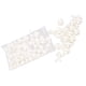 thumbnail image 3 of Suministros para manualidades Ticfox Cuentas de perlas 150 piezas plástico blanco, 3 of 12