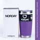 thumbnail image 5 of Vasos de Acero Inoxidable - Termo Tumbler | Vaso Térmico de 20oz - 600ml | Mantiene la Temperatura Entre 8 y 24 Horas - Bebidas Frías y Calientes | Tapa Antiderrame - Ideal para violeta 20oz - 600ml NORDAY 20TBLACK, 5 of 6