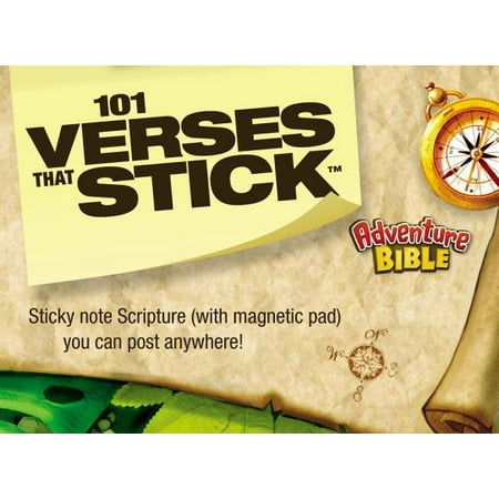 101 Verses That Stick for Kids: Adventure Bible (Best Bible Verses For Kids)