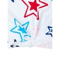 thumbnail image 3 of Girls’ Americana Star Print Tank Top and Shorts, 2-Piece Outfit Set, Sizes 4-18, 3 of 3