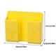 thumbnail image 5 of Naiovety Organizador de almacenamiento de teléfono, estante de pared adhesivo Universal, soporte de artículos diversos de estilo sin costuras Almacenamiento y organización del hogar amarillo Naiovety HA006455-02B, 5 of 6