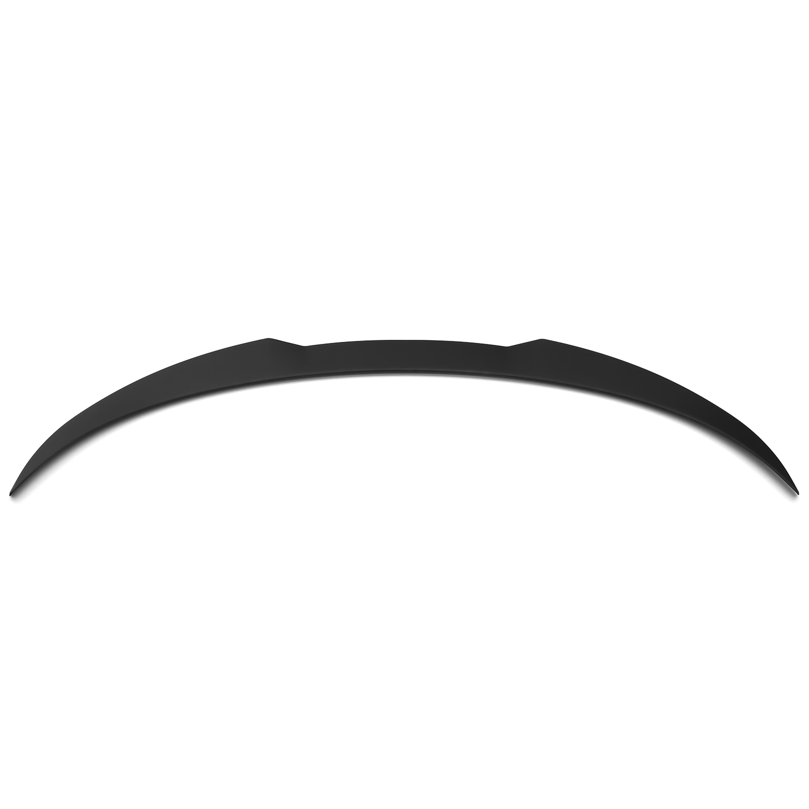 Ikon Motorsports Trunk Spoiler Compatible with 2025-2026 Tesla Model Y Juniper, IKON Style Matte Black ABS Plastic Rear Trunk Lid Spoiler Wing Lip