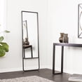 thumbnail image 2 of Holly et Martin Lewis Moderne Miroir Penché en Noir, 2 of 7