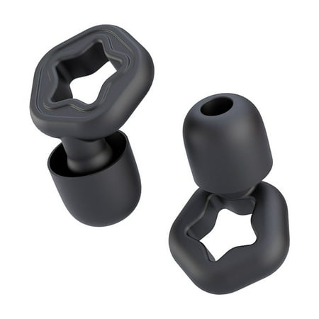 

Yifang Reusable Sleep Earplugs Designed For Sleep Side Sleep Without Ear Pressure Integrated Noise Reduction Earplugs (three Pairs) Large Small And Medium Design.