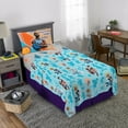 thumbnail image 3 of Space Jam Kids Twin Full Sheet Set, Blue and Gray, Warner Bros, 3 of 9