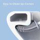 thumbnail image 2 of 2 Pieces Toilet Brush,toilet Brush And Holders With Soft Bristles And Non-slip Handle - Quick Clean And Dry, 2 of 3