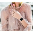 thumbnail image 6 of LGSY Resin Apple Watch Band for iWatch Series 8 7 6 5 4 3 2 1 SE 38mm 40mm 41mm Women men Strap Bracelet, 6 of 7