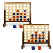 YardGames 3x2' Giant 4 in a Row Backyard Multiplayer Outdoor Game (2 Pack)