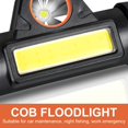 thumbnail image 2 of Rechargeable Headlamp Super Bright Lightweight LED Headlamp, Adjustable Beam, Angle Strap Head Lamp, Waterproof Headlight Bike Light Flashlight for Running Camping Cycling Outdoor Adults Kids, 2 of 8