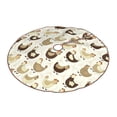 thumbnail image 2 of Bingfone Christmas Tree Skirt Mat Christmas Decoration Interior 36" -Funny Chicken, 2 of 6