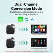 Ottocast E2 OttoAibox Android 13 Smart AI Box Wireless CarPlay Android Auto Car Accessories Video Player with Split-Screen Function