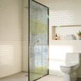 Window Graffiti Tint Graffiti Abstract Stripe Rainbow Window Privacy Film, Grey Lemon Yellow ...