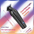 thumbnail image 6 of KEMEI 2299 Cordless Hair Clippers for Men Professional Zero Gapped Trimmer & Barber Haircut Cutting Kit, Ideal Gifts for Men, 6 of 7