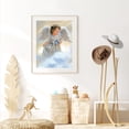 thumbnail image 4 of Cuadros Decorativos Pintura de diamante 5D Ángel bebé cuadro de mosaico redondo completo DIY decoración del hogar 30x40cm Ehuebsd Nuevos Originales, 4 of 9
