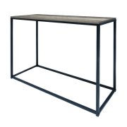 Avalon Home Tribeca Console Table, Brown/Black