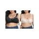 thumbnail image 2 of Sujetador de talla grande para mujer Sujetador de encaje suave sin aros Sujetadores finos MABOTO  Ropa interior de mujer, 2 of 7