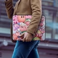 thumbnail image 6 of Kirby Cartoon Poster Laptop Sleeve Laptop Case Computer Laptop Tablet Sleeve Bag Protective Shockproof Laptop Bag Briefcase Cover, 6 of 7