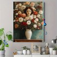 thumbnail image 4 of Qisvanset Framed Canvas Wall Art 12x16 Inch Great Faithfulness William Morris Bible Art, 4 of 5