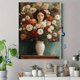 thumbnail image 4 of Qisvanset Framed Canvas Wall Art 12x16 Inch Great Faithfulness William Morris Bible Art, 4 of 5
