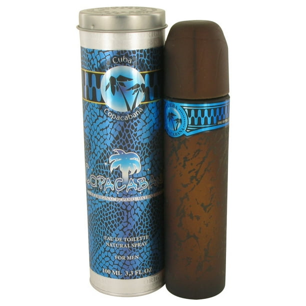Fragluxe Cuba Copacabana Eau De Toilette Spray for Men 3.4 oz Walmart