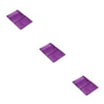 thumbnail image 1 of Justharion 1/2/3/5 Exquisite Crafted Rug For Bathroom Quick-drying No Shedding Prompt And Strong Vibrant Purple 40cm*60cm 3PCS, 1 of 6