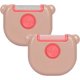 thumbnail image 1 of Removedor de pelusas 3 en 1 JAMW mini para mascotas rosa paquete de 2, 1 of 5
