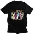 thumbnail image 2 of Tylor Concert Music Album Womens Tshirts Tay Eras Tylor Shirts Women Singer Fans Short Sleeve T-shirts Music Tay Lover Gifts Letter Printed Tees Tops Khaki XXXL, 2 of 5
