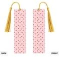 thumbnail image 2 of Kdxio Floral Strawberr Print Metal Tassel Bookmarks,Perfect Gift for Art Lovers and Bookworms Metal Bookmarks for Women, 2 of 8